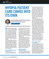 MYOPIA PATIENT CARE COMES INTO ITS OWN
